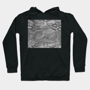 Slate grey marble Hoodie